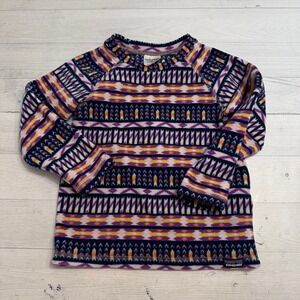 Patagonia girls fleece long sleeve shirt base-layer 4T